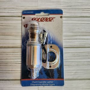 New In Package Seasense Chrome 12V Chart/Cigarette Lighter Part No 50031802